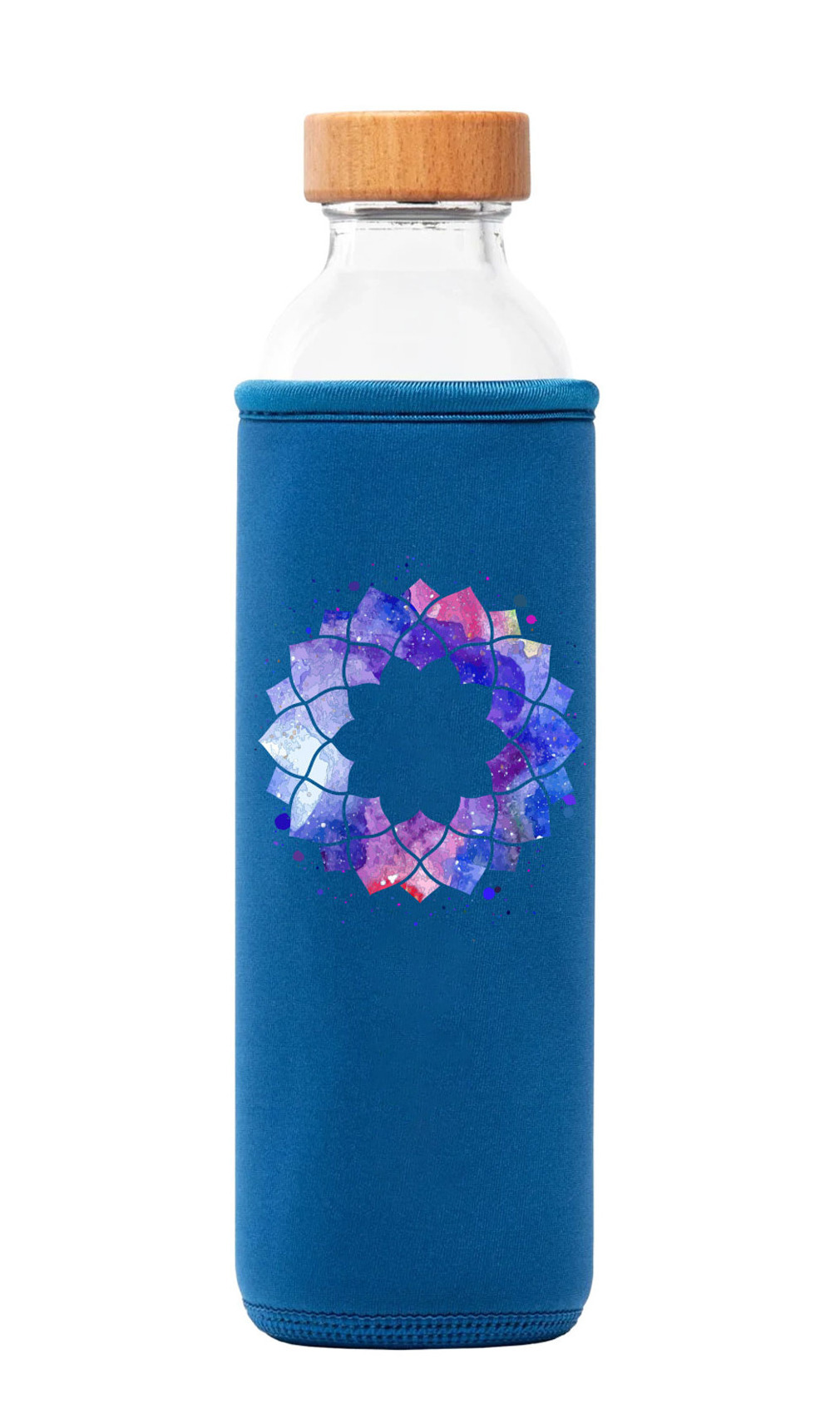 Flaska-Mandala-Bloom-Blue