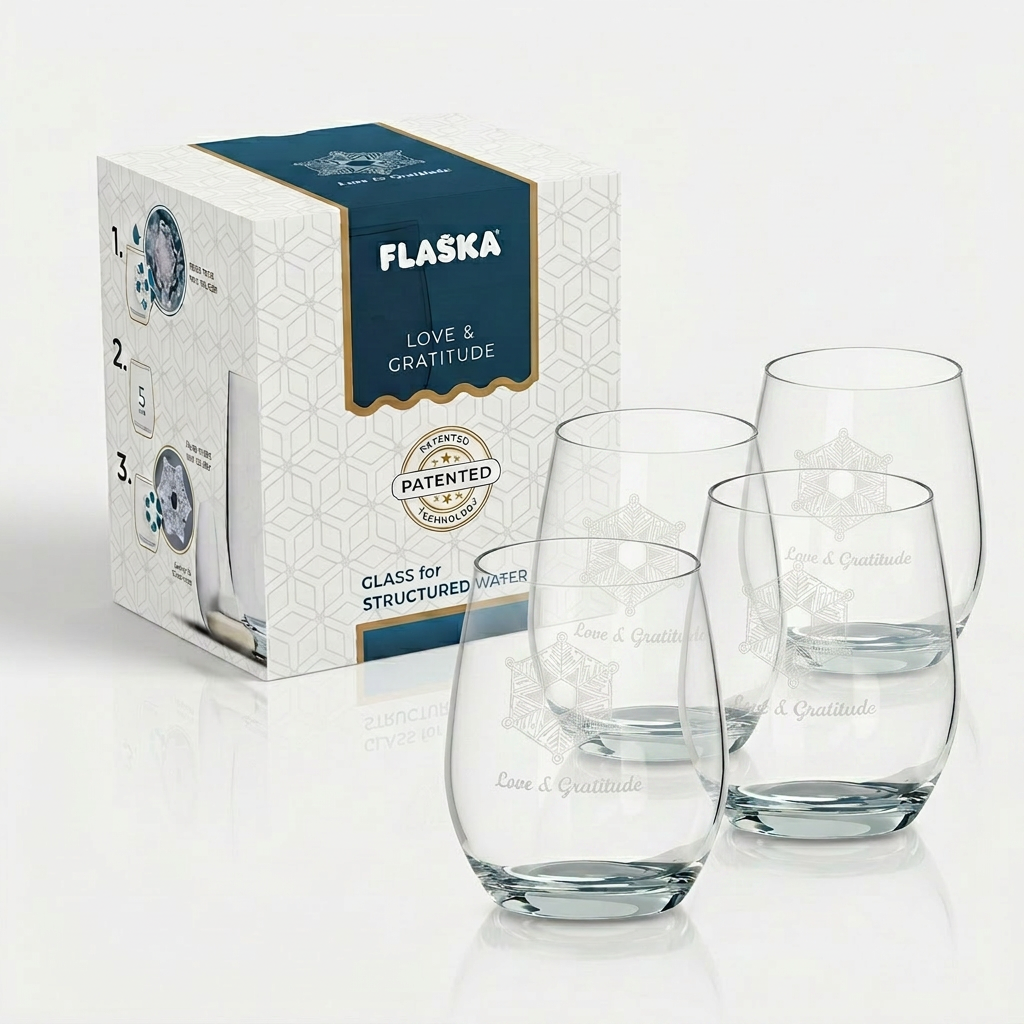 4 verres Emoto