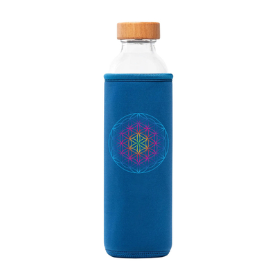 Flaska-Mandala-Flower-Of-Life-Blue