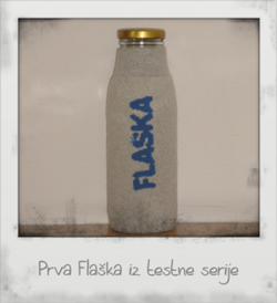 Première bouteille Flaska