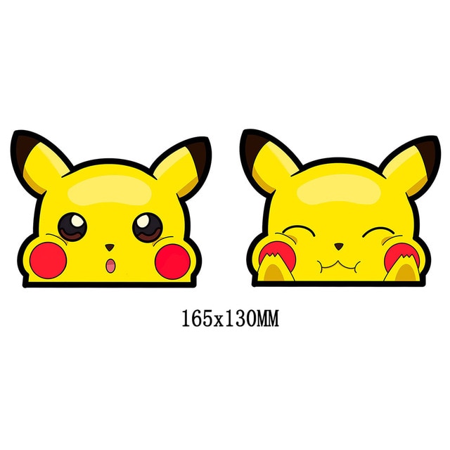 Sticker autocollant holographique - Pikachu - Pokemon - Stickers