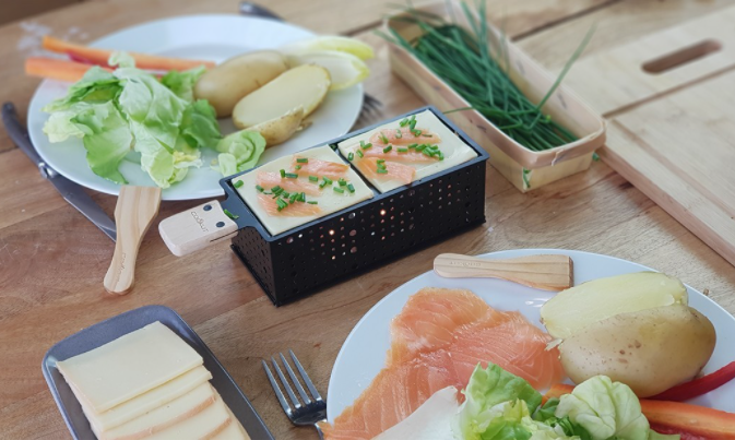 raclette bougie duo