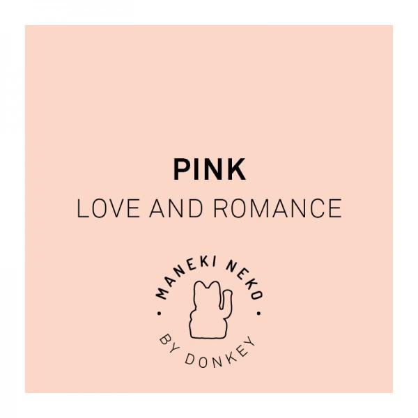 lucky cat pink love and romance