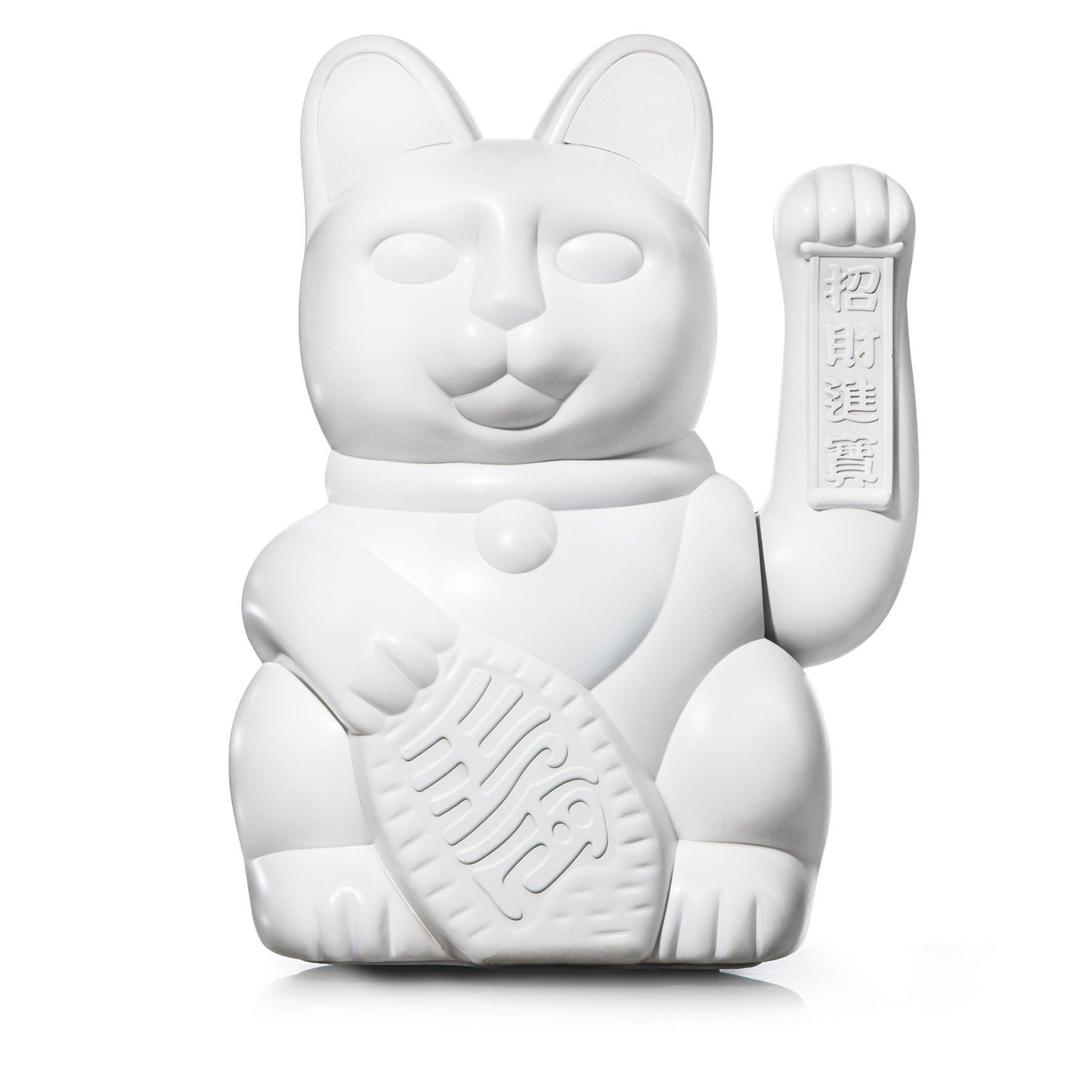 lucky cat large white