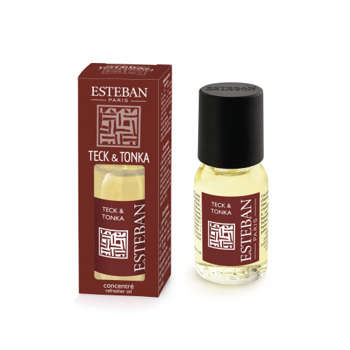 Concentré de parfum Esteban 15ml Teck et tonka