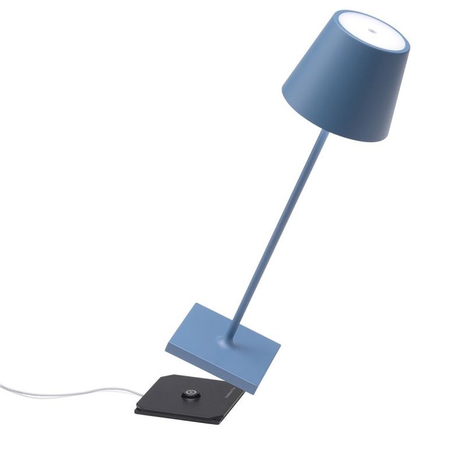 Lampe sans fil Poldina pro 38cm bleu