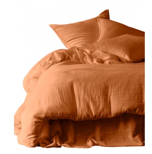 Linge de lit Dili caramel