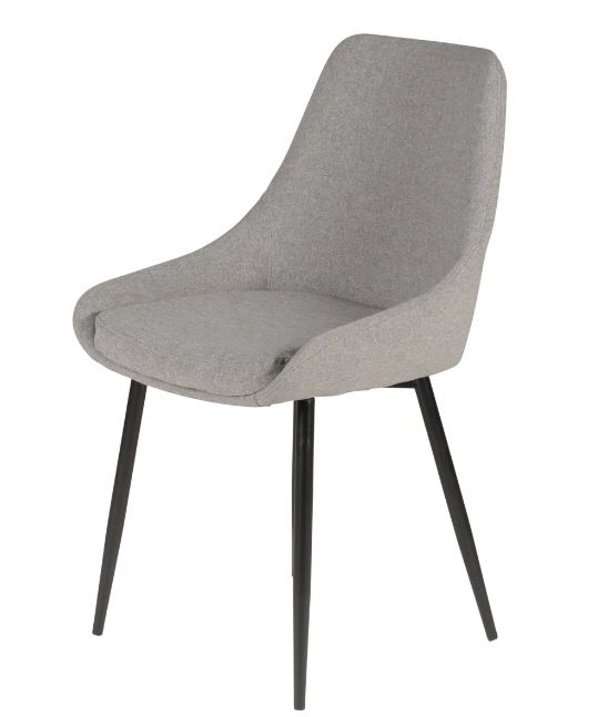 Chaise Bari Gris Clair 2