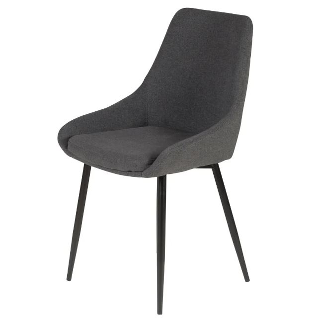 Chaise Bari Gris Foncé 2