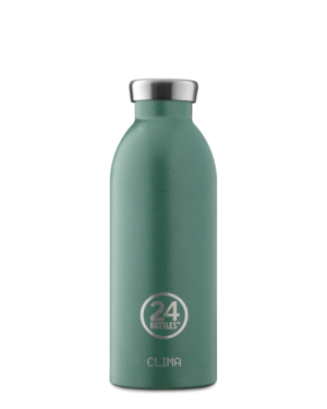 bouteille clima vert mousse