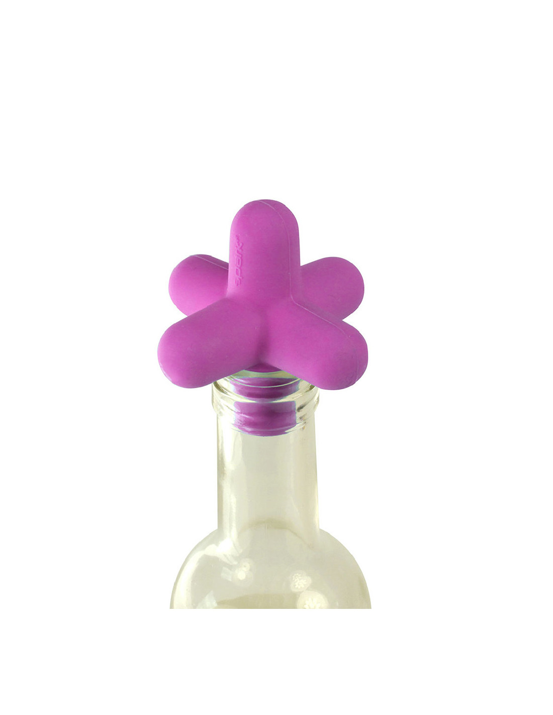 bouchon-silicone-spark-bouteille-cookut violet