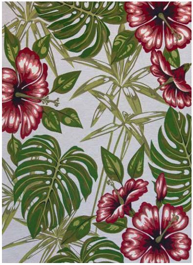 tapis idaho hibiscus
