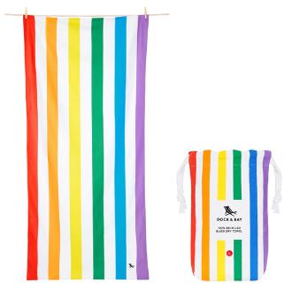 serviette dock and bay rainbow skies