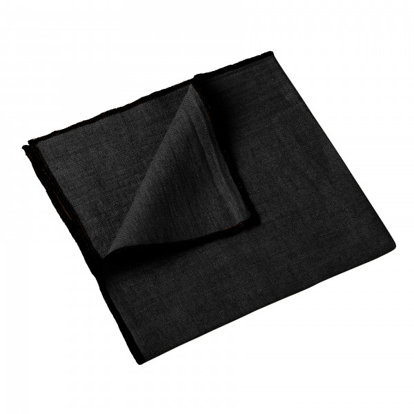 serviette-de-table letia noir