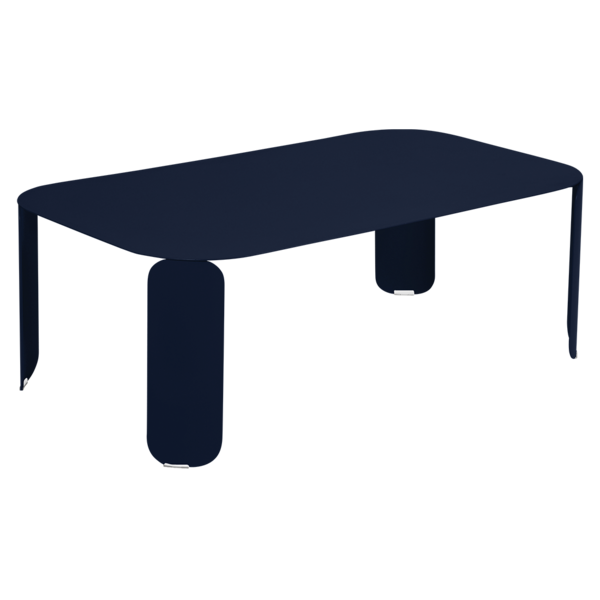 Table basse 120x70x42cm BEBOP - Bleu abysse