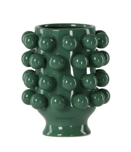 Vase Grappa vert PM Athezza