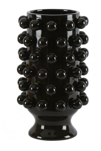 Vase Grappa Noir - Grand modèle