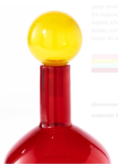 Bubble Pols Potten rouge