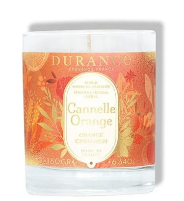 Bougie DURANCE Cannelle Orange 2022