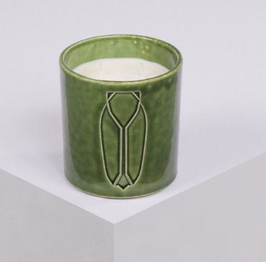 Bougie Monochromic verte
