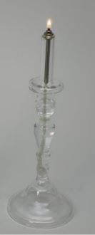 Lampe à huile chandelier Transparent Petit modèle
