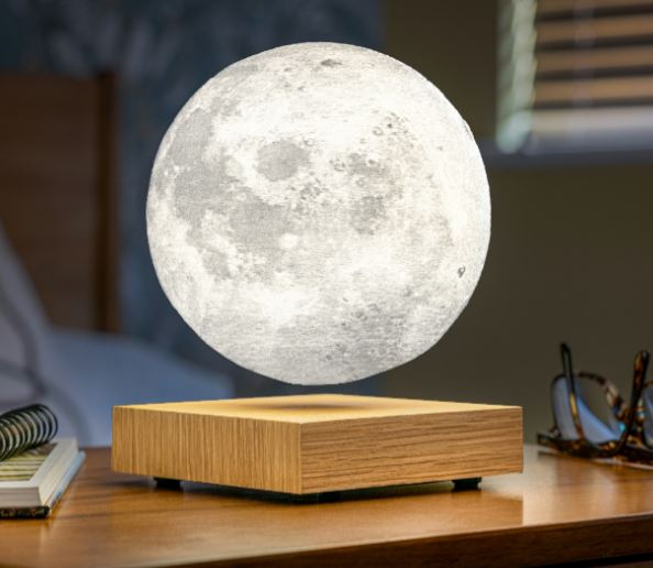 Lampe en lévitation Smart Moon - Frêne blanc