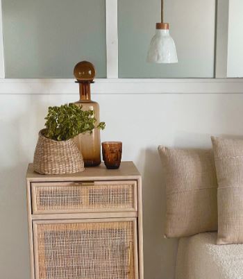 Vase bouteille Ambre 2