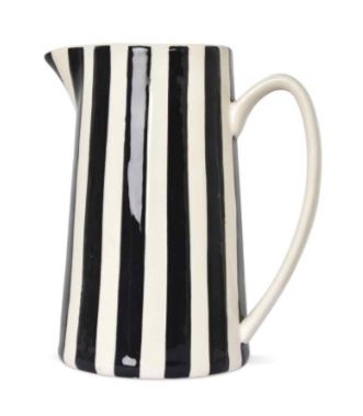 Pichet Rayures Noir Opjet