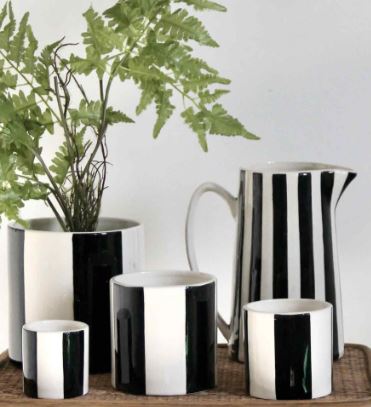 Pichet Rayures Noir Opjet 2