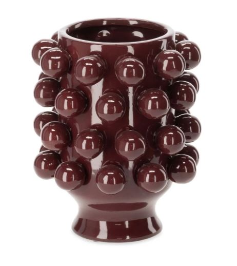 Vase Grappa Aubergine PM