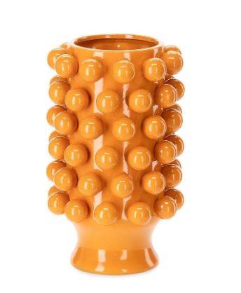 Vase Grappa Orange Clair GM