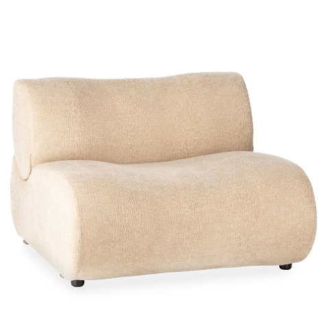 fauteuil hinton ecru