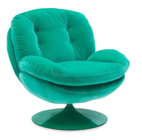 Fauteuil rotatif Memento POP Vert clair Athezza