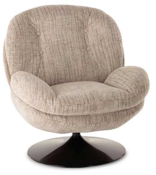 fauteuil memento  beige chiné