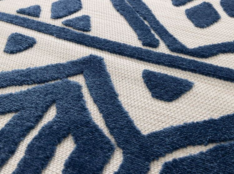 tapis zanzibar bleu