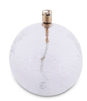 lampe a huile rinde martelé 13 cm