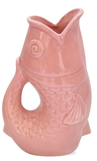 vase poisson rose