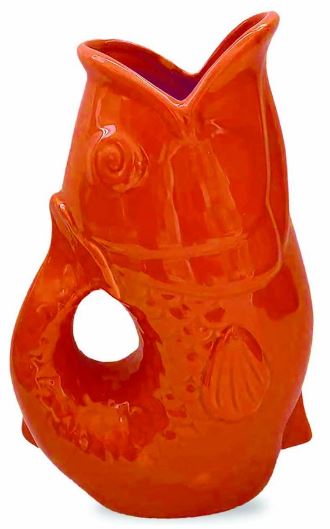 vase poisson orange