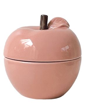 bougie pomme rose