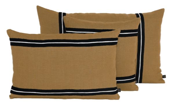 coussin skagen tabac