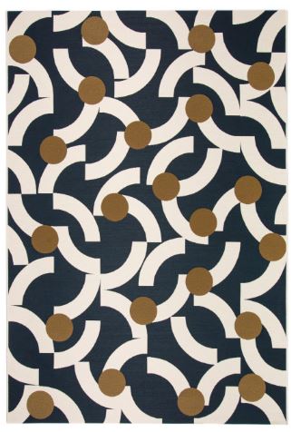 tapis tolede bleu