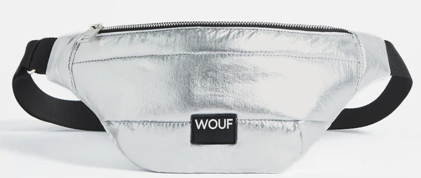 SAC BANANE SILVER GLOSSY