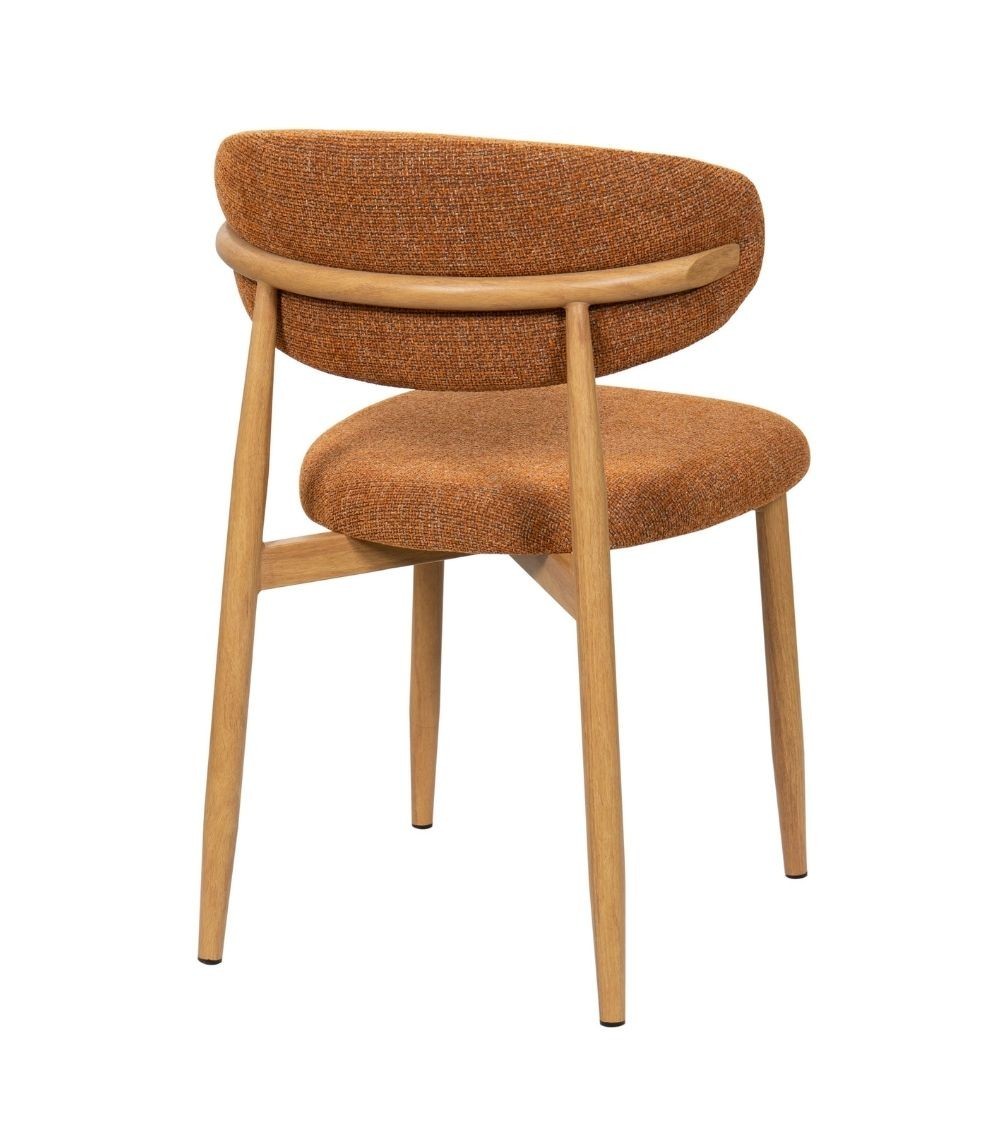chaise georgia fox pied naturel