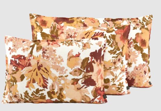 housse de coussin bologne ivoire