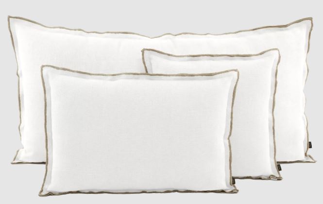 housse de coussin seoni blanc