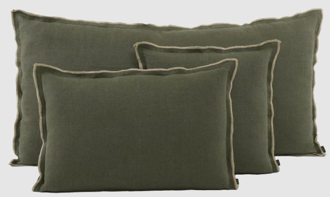 coussin seoni kaki