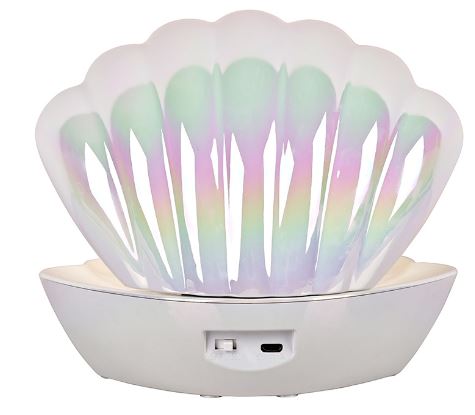 lampe coki blanc nacré de dos