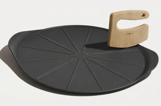 plat a pizza noir