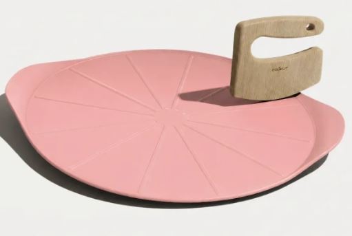 plat a pizza rose