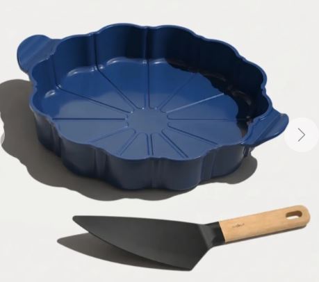 plat a tarte bleu